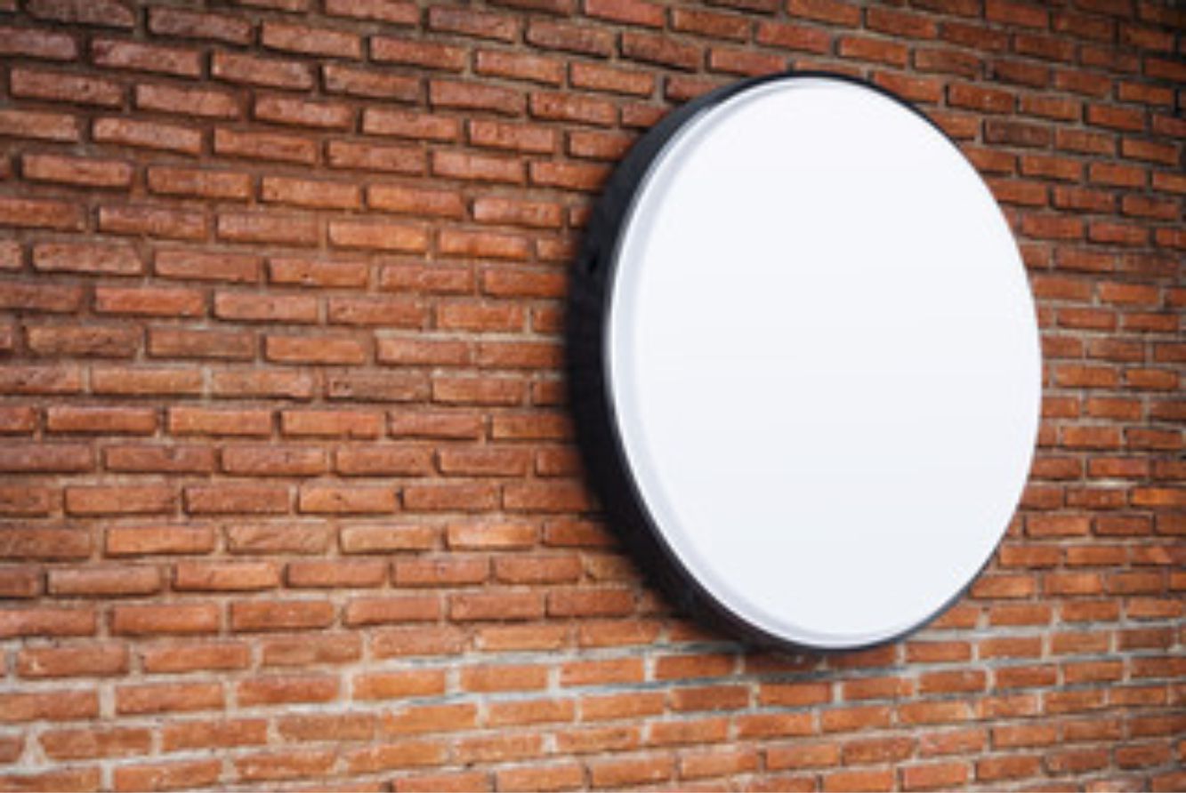 Kasetny okrągłe LED dwustronne